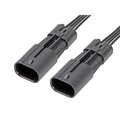 Molex Rectangular Cable Assemblies Squba Ots Cable Plug Sr 300Mm 4Ckt Blk 451460403